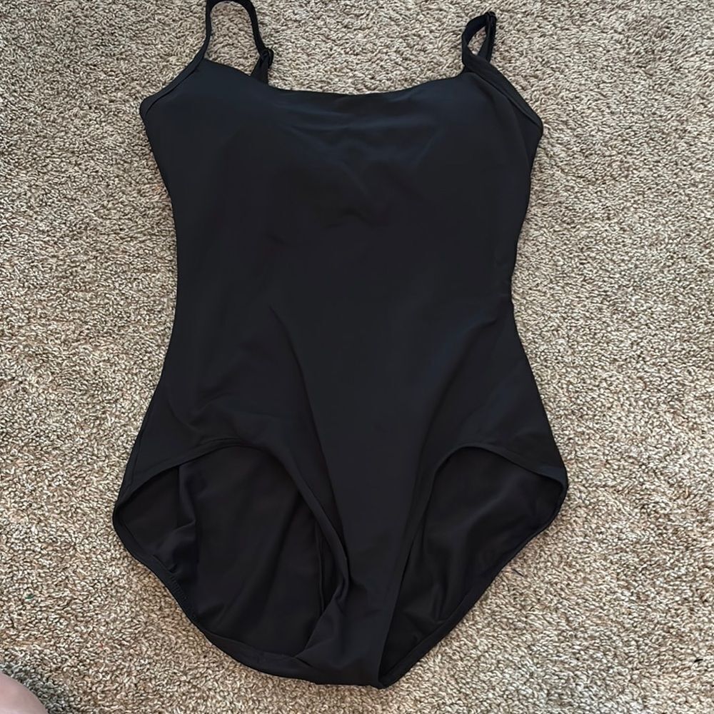 Capezio Black Bodysuit One Piece Classic large
